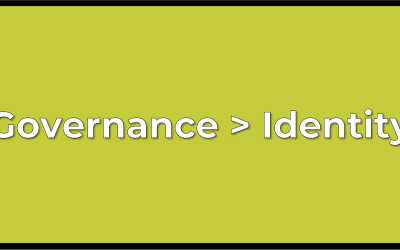 Prioritizing Governance Assertions Over Identity Assertions